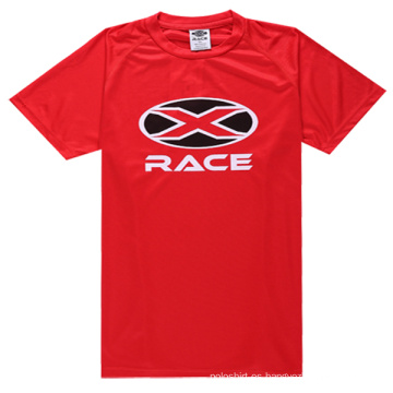 100% Polyester Dry Fit Racing Deportes Camisetas